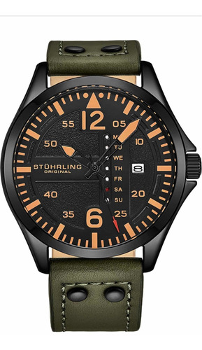  Reloj Stuhrling Aviator Para Hombre