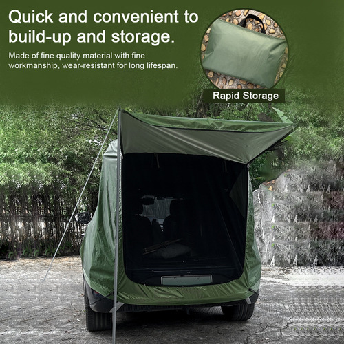 Carpa Trasera Con Toldo Para Coche, Maletero, Acampada, Píc