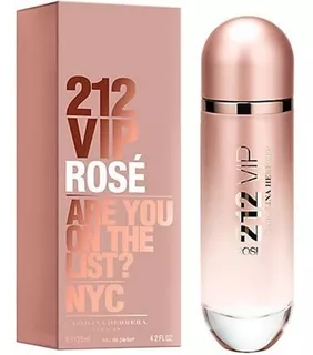 Perfume 212 Vip Rose De Carolina Herrera 4.2 Oz (125 Ml)
