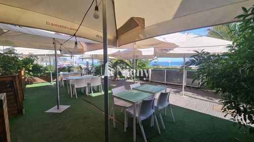 Local Con Patentes.terraza, Vista Al Mar. Desde 1ago. Reñaca