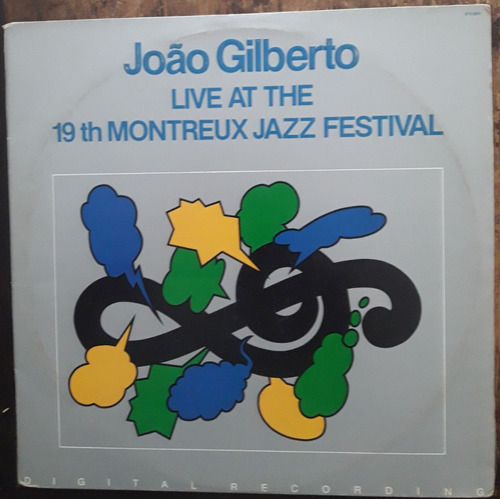 Lp Vinil (vg+) João Gilberto Live At The 19th Montreux Jazz