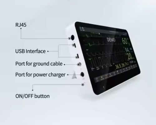 Monitor De Signos Vitales Touch Contec (6 Parámetros)