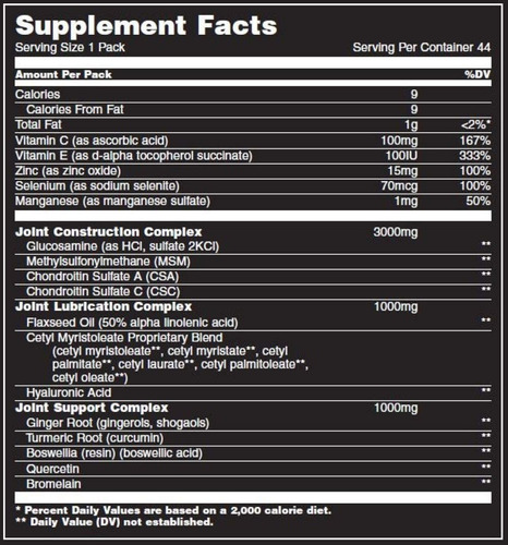 Universal Nutrition Animal Flex 44 Packs