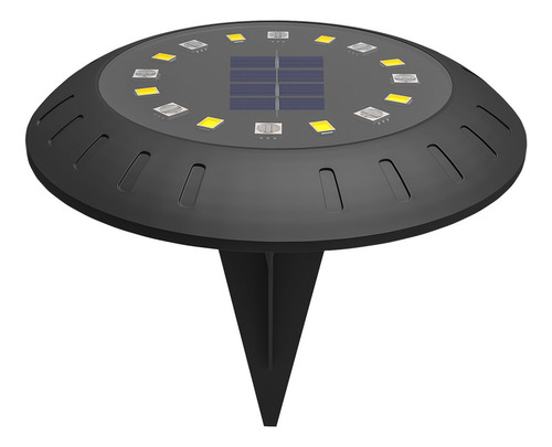 . Luces Solares Led Rgb For Césped, Jardín Solar Enterrado