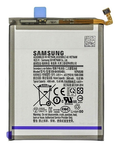 Bateria Original Samsung A20, A30, A50 Eb-ba505abu Colocada