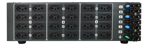 Dimmer Dmx 12 Canais 4000w Por Canal Display Digital Mpl