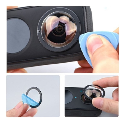 Pacote de protetor de tela de câmera Insta360 Sticky Lens Guards