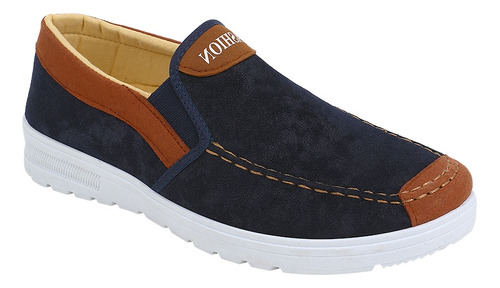 Zapato Casual Hombre Comodos Moda Lienzo Plataforma Running