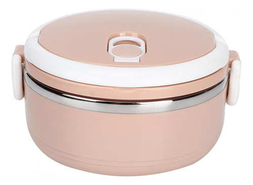 Panela De Arroz Aço Inoxidável Isolamento Térmico Rosa
