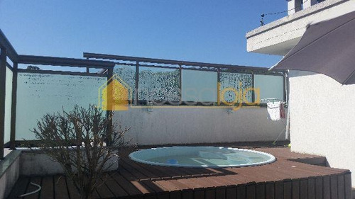 Imagem 2 de 20 de Cob. Duplex, Mobiliada, 2 Vgas, 2 Slas, 3 Qtos, 2 Stes, Banho, Copa Coz, Área, Deps, Churrasq. Piscina, Play Clube. - Co0194