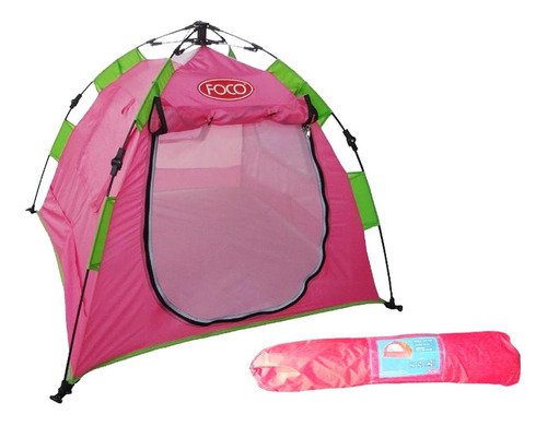 Carpa Playera Foco Easy Tent 110x110x80 Cm Princesa Camping