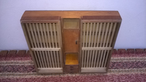 Imagen 6 de 10 de Antiguo Juguete Muñeca Cama Plegable Americana No Ropero
