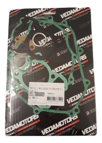 Imagen 2 de 3 de Juntas Bajaj Discover 125 Pulsar 135 Juego Completo Chapa Ve