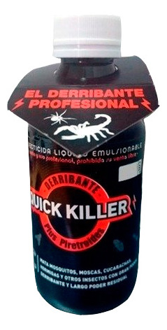 Quick Killer 250cc Derribante Mosquitos Moscas Cucaracha
