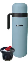 Comprar Termo Cuori 1 Lt Acero Inox Con Asa Tapon Cebador Tero Color Celeste