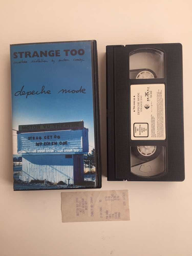Imagem 1 de 7 de Depeche Mode Strange Too Fita Vídeo Cassete Vhs Importada Uk
