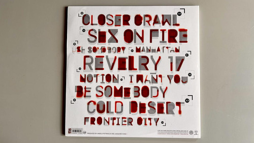 Lp Kings Of Leon - Only By The Night (Usado)
