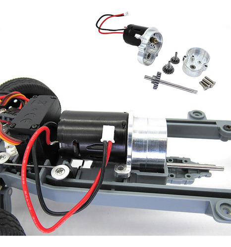 Atualizar Caixa De Engrenagem De Carro Rc De Metal Com 370