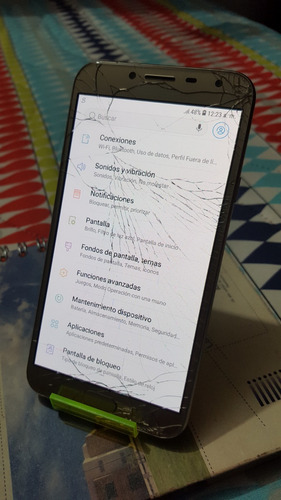 Samsung J4 2018 32gb  Hd Roto Display No Afect Tactil | MercadoLibre