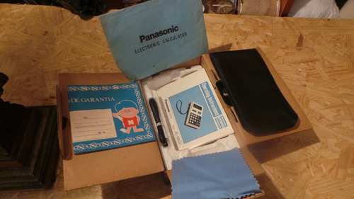 Tck Antiga Calculadora Panasonic Je 880u Não Funciona C/ Cx