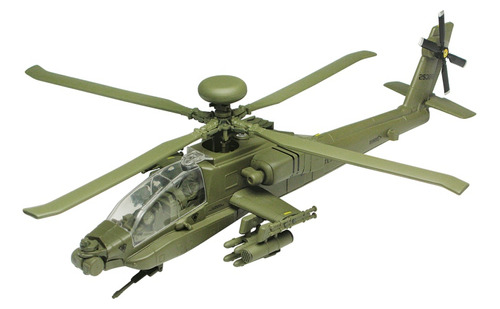 Boeing Ah64 Apache Longbow Helicóptero Escala 1/48 Motormax