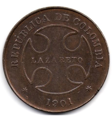 50 Centavos 1901 Lazareto