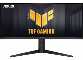 Monitor gamer curvo Asus TUF Gaming VG34VQL1A LCD 34" negro