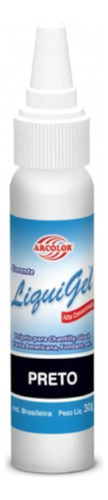 Corante Liquigel Preto 30g - Arcolor