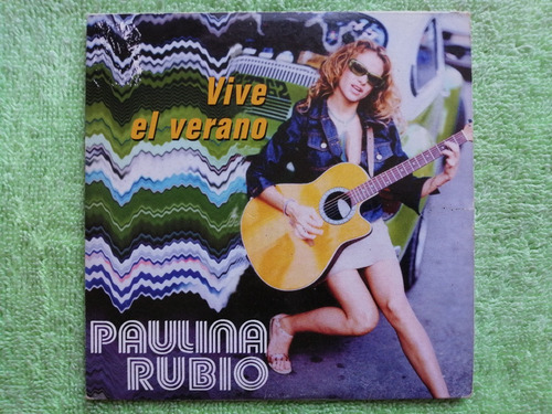 Eam Cd Maxi Single Paulina Rubio Vive El Verano 2001 Promo