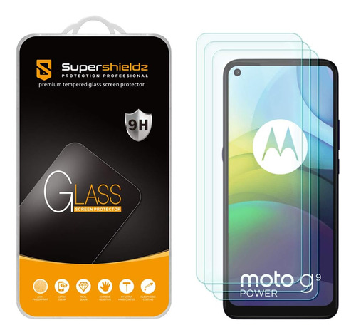 Protector De Pantalla Para Motorola Moto G9 Power X3unida...