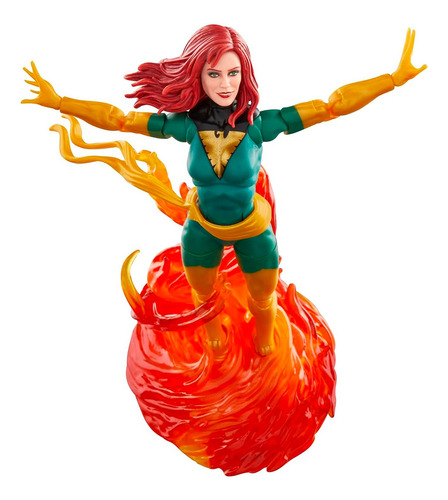 Marvel Legends X-men Jean Grey Phoenix Force Figura Hasbro