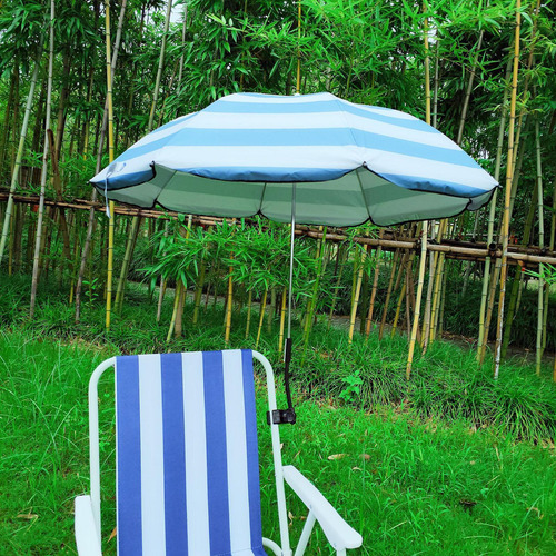 Para Silla, Para Acampar, De Playa Con Abrazadera Práctica