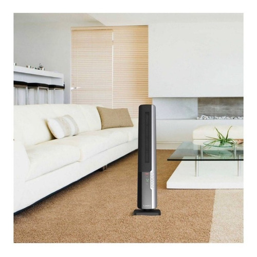 Calefactor Calentador De Torre Ceramica Lasko Nuevos Color Negro