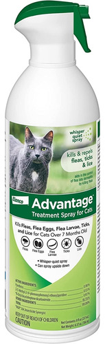 Spray Para Tratamiento De Pulgas Y Garrapatas Para Gatos