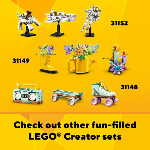 Lego Creator 3 En 1 Cámara Retro De Juguete, Se Transform...