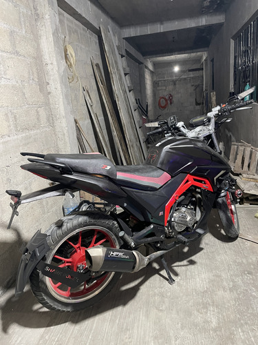 Moto Falkon Cc220 Color Negra