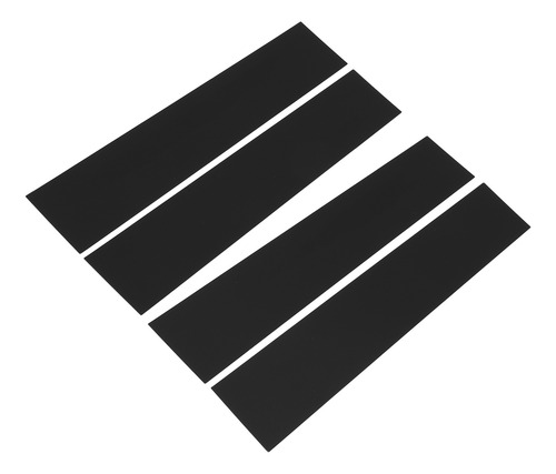 Cubierta Negra Para Puertas Y Ventanas, 4 Postes De Alto Bri