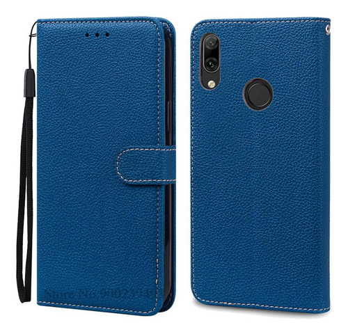 Para Funda De Piel Tipo Cartera Para Huawei Y7 Dub-lx1