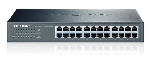 Switch Link Gigabit Ethernet Tl-sg1024d 24 Puertos 1000mbps