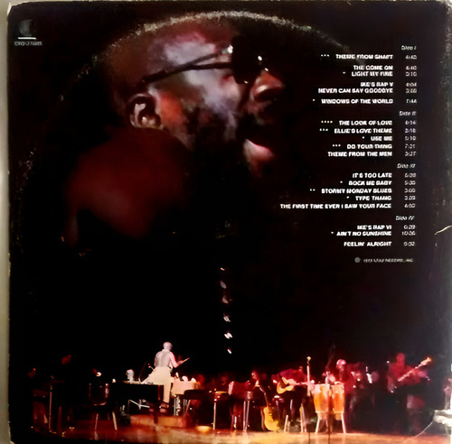 Isaac Hayes 1973 2 Lp´s Live At The Sahara Tahoe Usa. (Usado)