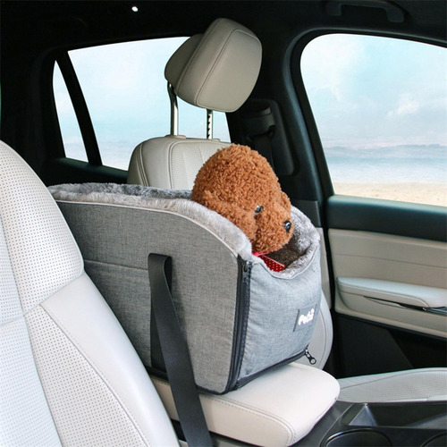 [ Asiento Para Perro Para Consola Central Transportín Para