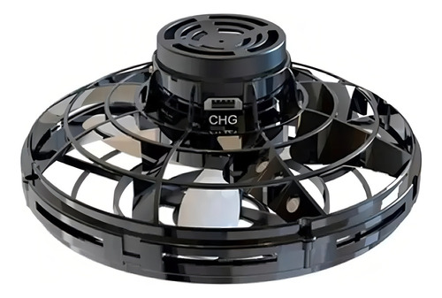 Drone De Brinquedo Flynova Spinner Led Rgb - Azul Preto