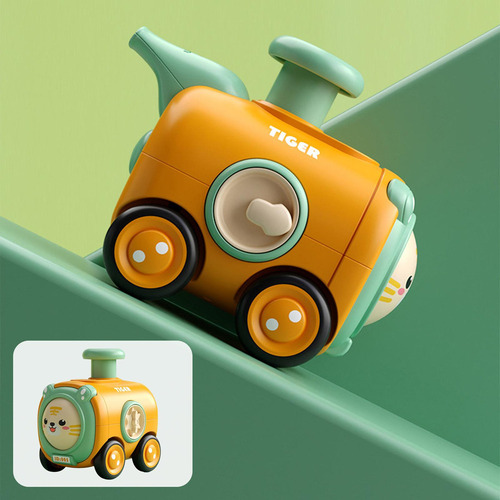 Eyección Coche Inercial Girar Y Coche De Juguete Naranja