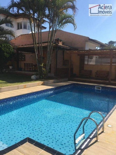 Imagem 10 de 30 de Casa Com 5 Quartos (01 Suíte) À Venda, 363 M² - Chácara Dos Lagos - Carapicuíba/sp - Ca2676