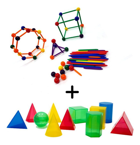 Kit Vertex Vértices E Conectores + Sólidos Em Plástico - Mmp