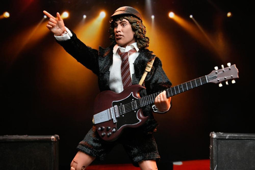 Figura Angus Young Highway To Hell - Acdc - 8 Clothed - Neca