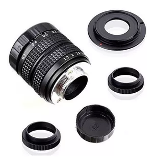 Fujian 35mm F17 Cctv Cine Lens Para Sony Nex Emount Camera Y