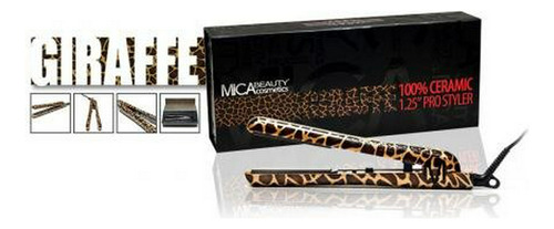 Mica Beauty Hair Straightener Jirafa - 1.25in Pro Styler +