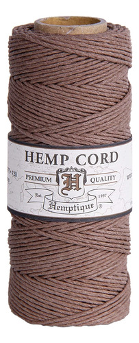 Hemp Cord Spool, 20-pound, Light Brown