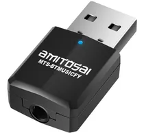 Comprar Conversor Bluetooth Convertidor Audio Bluetooth Aux Usb  Rca Para Parlantes Y Equipos De Audio Musica